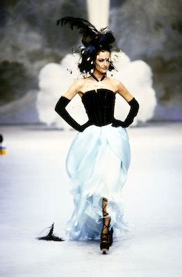 1992 chanel corset gown|Karl Lagerfeld’s Chanel Spring 1992 Couture Show: A .